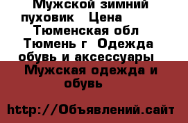 Мужской зимний пуховик › Цена ­ 800 - Тюменская обл., Тюмень г. Одежда, обувь и аксессуары » Мужская одежда и обувь   